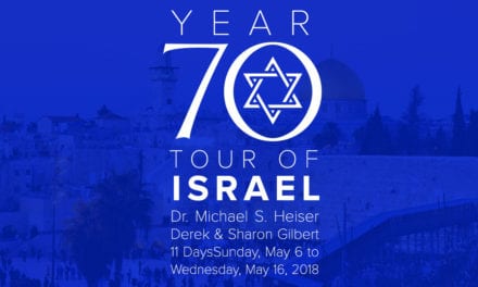 Mike to Co-Host a Trip to Israel in May 2018